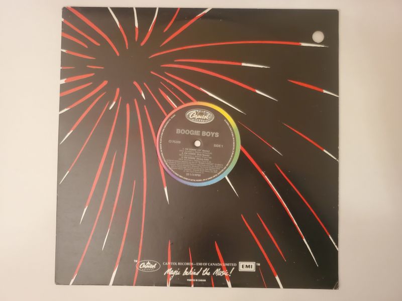 Boogie Boys Unknown vinyl record